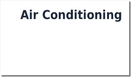 Air Conditioning Safety Statement