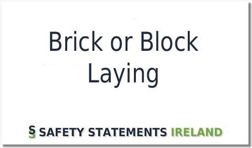 Brick, Block or Stone Laying