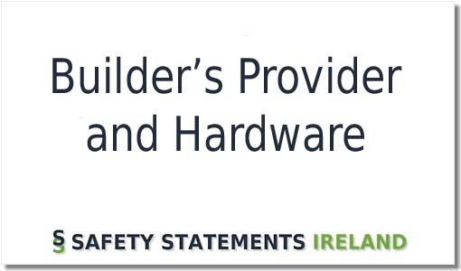 Builder's Provider and/or Hardware