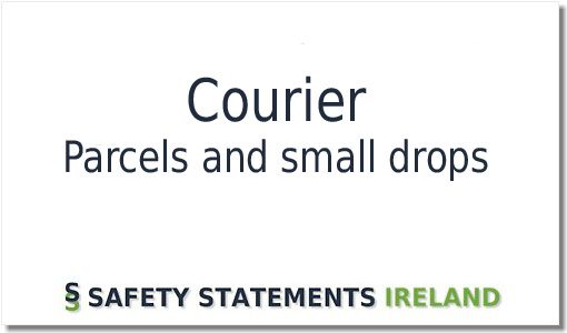 Courier Safety Statement template - parcels and small drops