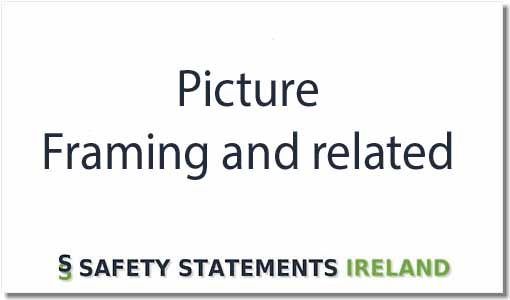 Picture Framing Safety Statement