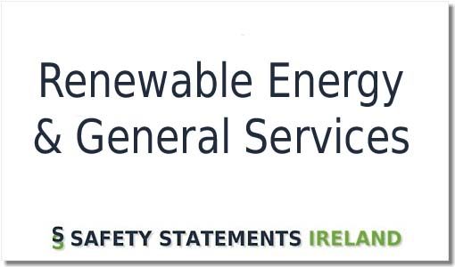 Renewable Energy Installation Safety Statement