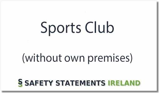 Sports Club Safety Statement