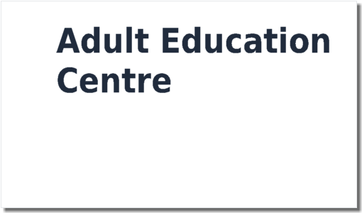 Adult Education Centre Safety Statement